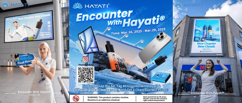 Hayati® Launches City Exploration Challenge: Participate #EncounterWithHayati to Win Surprise Prizes