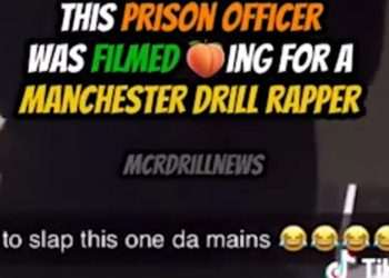 Moment female prison officer ‘TWERKS’ for leering inmate she flirts with through bars of cell in shocking footage