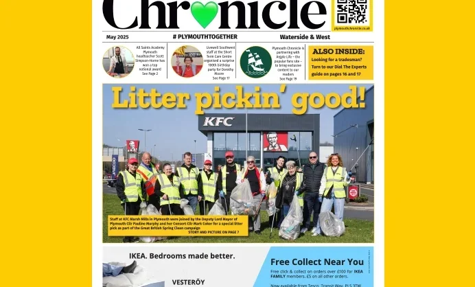 Positive news monthly Plymouth Chronicle sees bright future for print