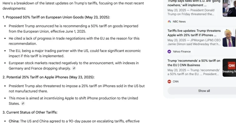 Google AI Mode is undermining original journalism
