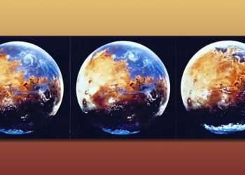 Image shows Mars 4 billion years ago revealing OCEAN world – and scientists say ‘lost’ sea may still be hiding on planet