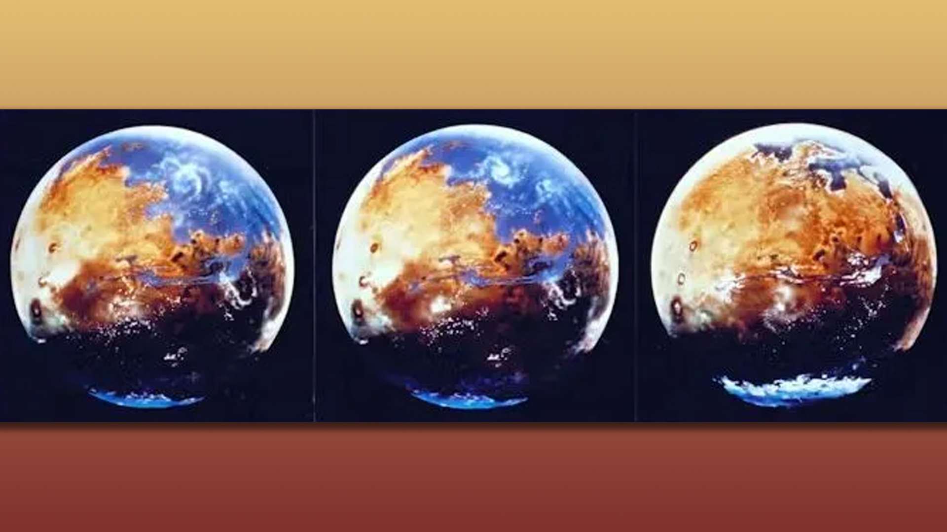 Image shows Mars 4 billion years ago revealing OCEAN world – and scientists say ‘lost’ sea may still be hiding on planet