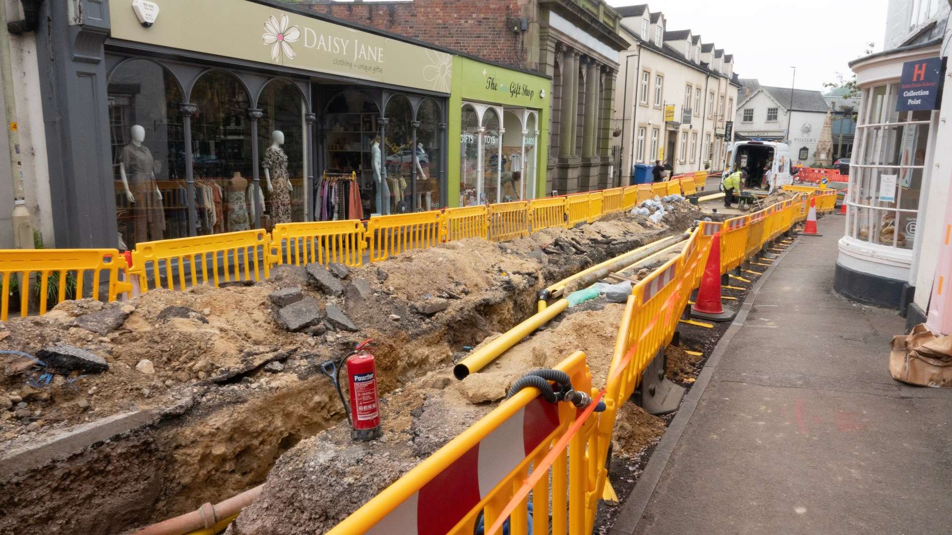 Our idyllic town is like lockdown all over again – our shops won’t survive… and it’s all because of bungling workmen