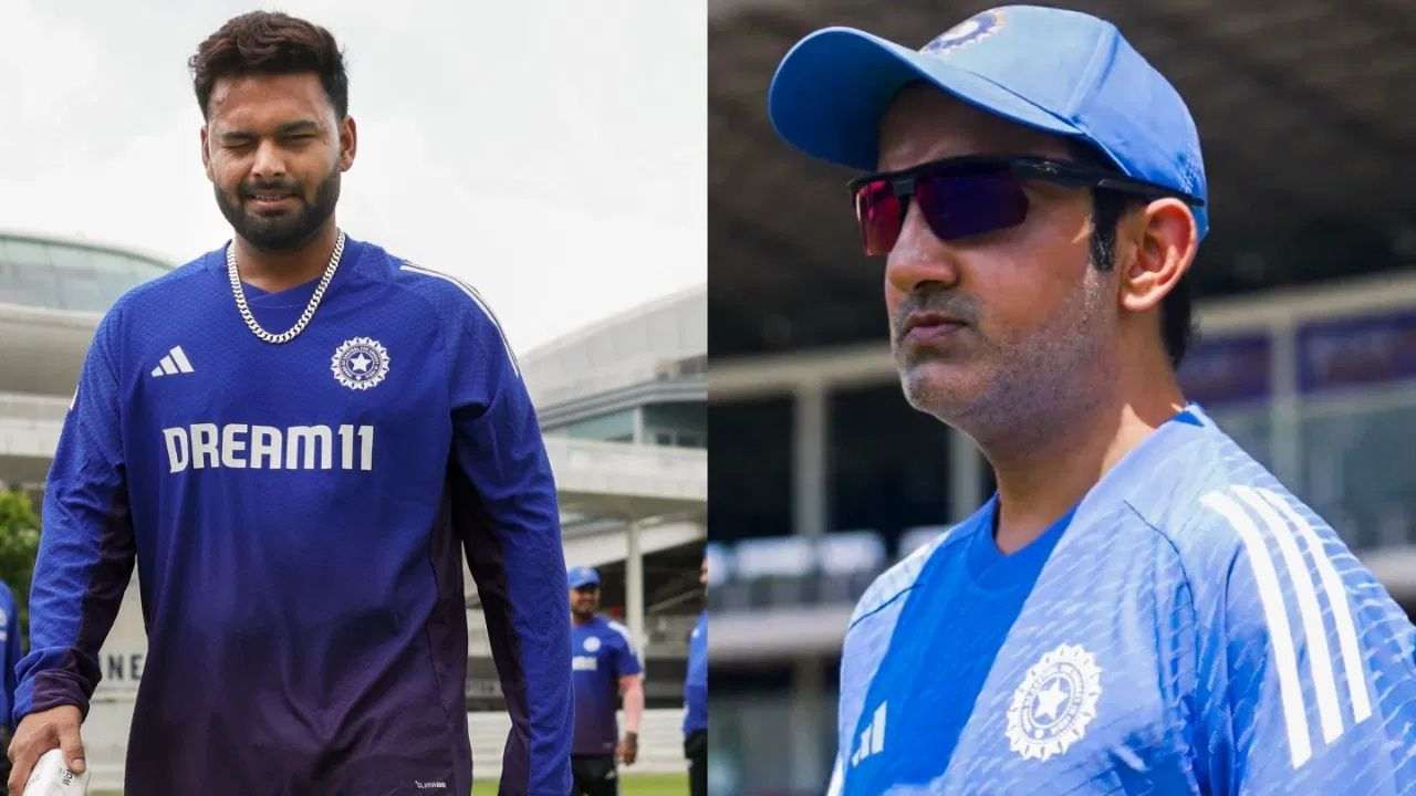 IND VS ENG: Gautam Gambhir stops Rishabh Pant from batting, big news came from England
