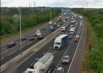 M62 traffic: Motorway closed in both directions after crash with ‘severe delays’ to last hours for thousands of drivers