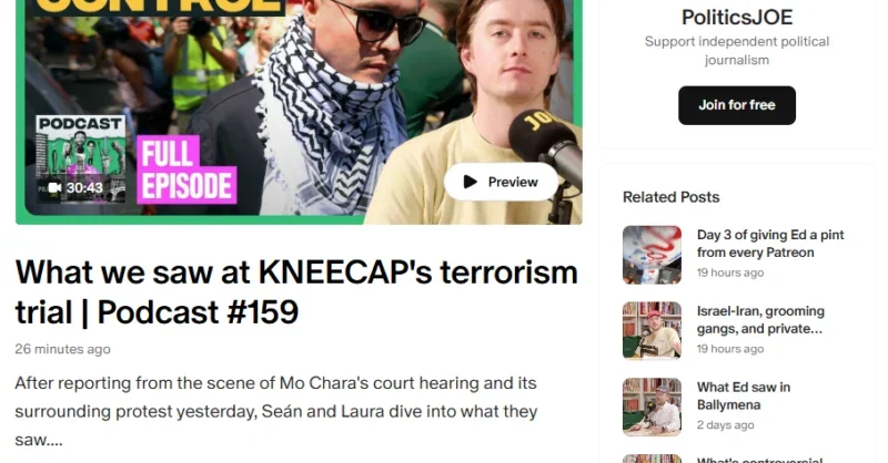 Politics Joe puts video podcast behind paywall