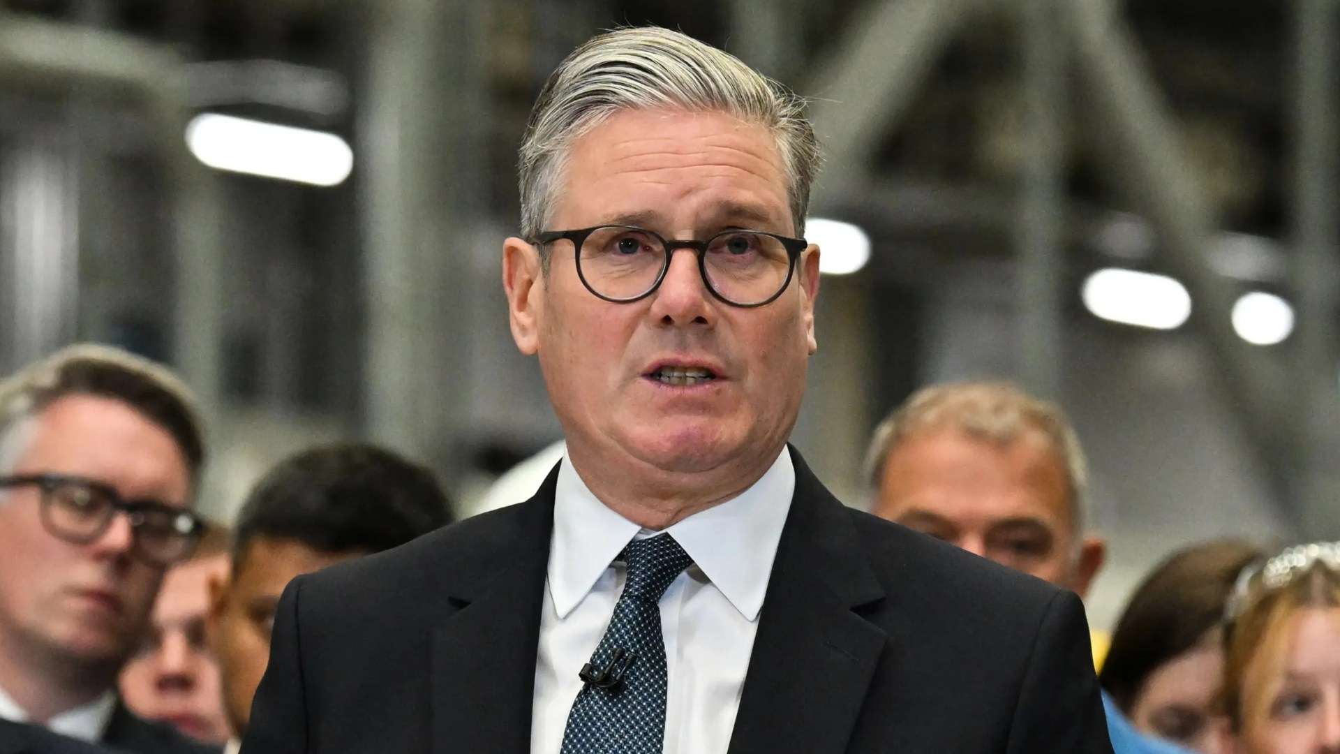 Sir Keir Starmer vows to make Britain ‘battle-ready and armour-clad’ but can’t say how he’ll fund it