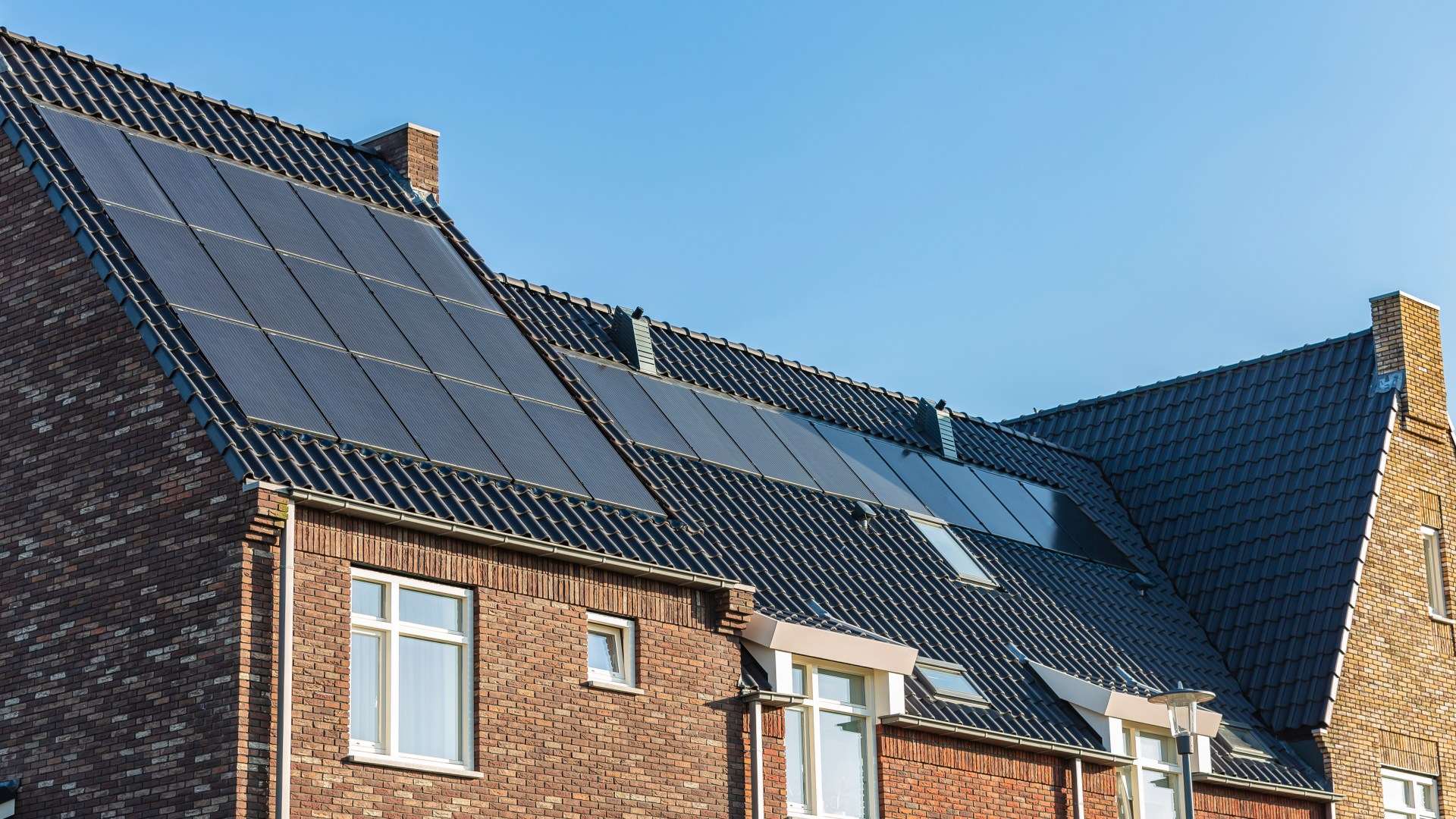 Solar panels will be installed on almost every new-build home in England under new green rules