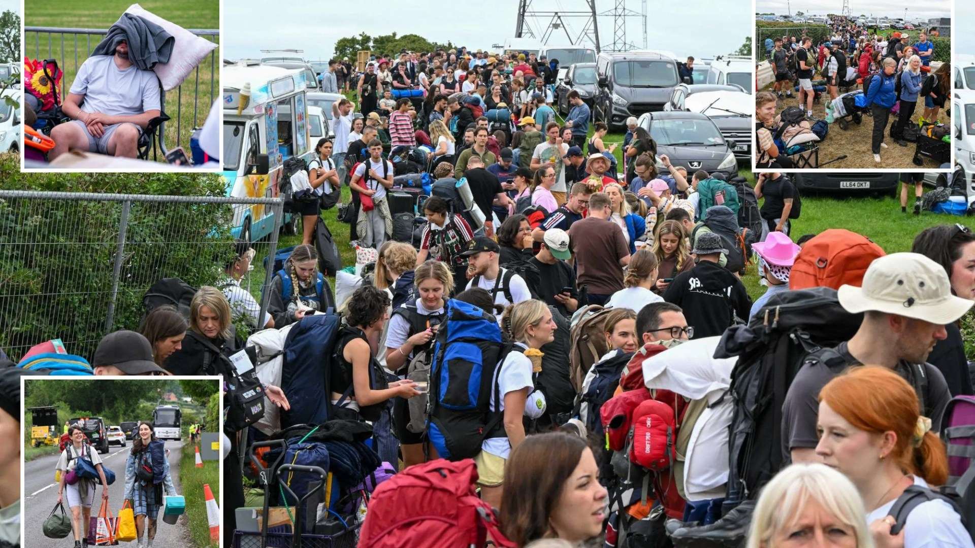UK weather: Thunderstorms to hit as Glastonbury revellers queue for first day – before Brits to bask in 30C over weekend