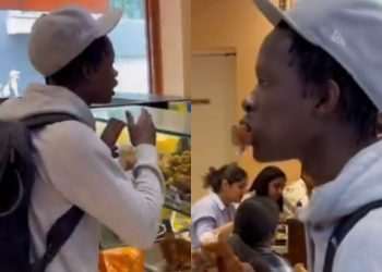 A British citizen at ISKCON’s restaurant put a shame nave that people were outraged – watch video