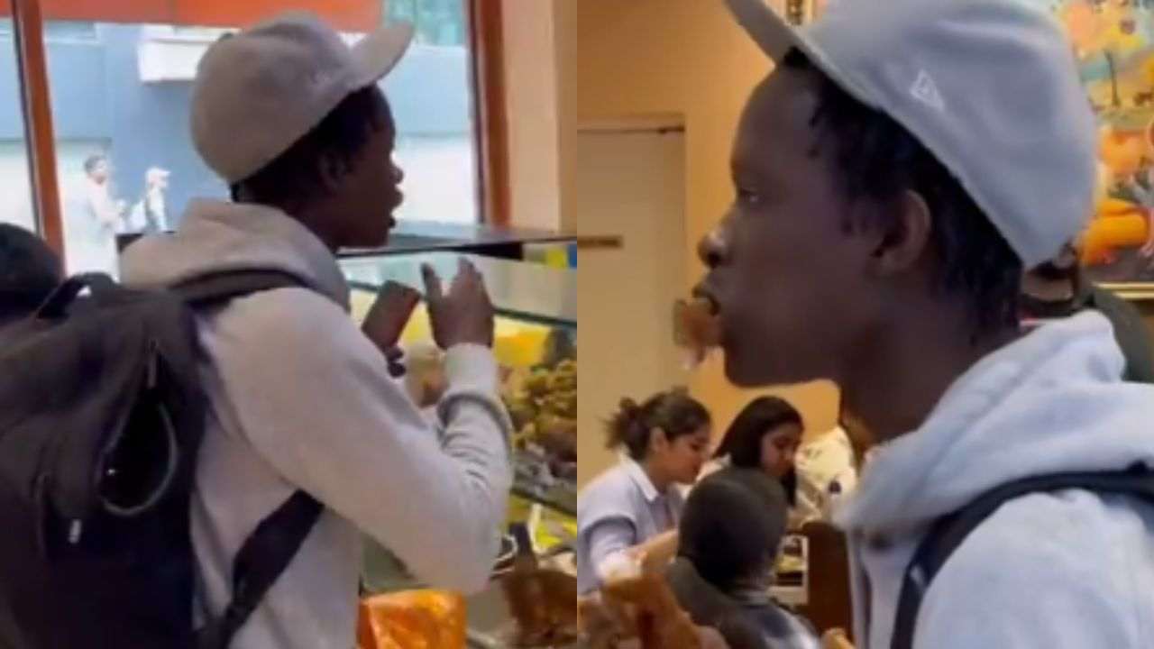 A British citizen at ISKCON’s restaurant put a shame nave that people were outraged – watch video