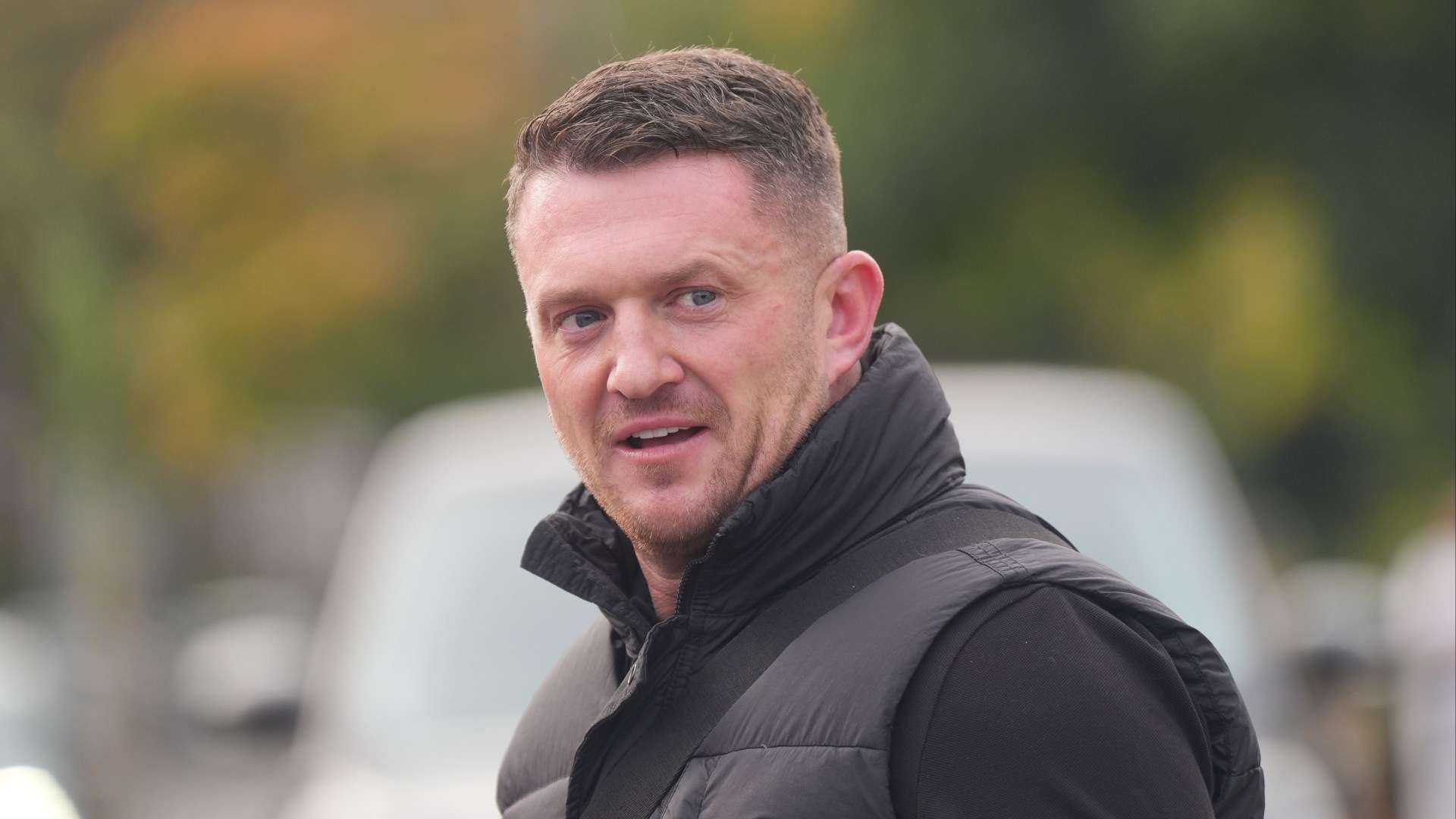Cops issue update on Tommy Robinson ‘assault victim’ probe as he hunkers down abroad after St Pancras video