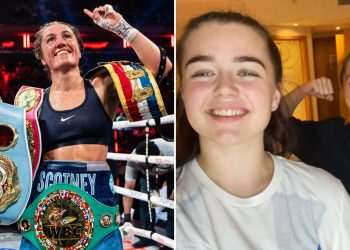 Ellie Scotney reveals promise she made to late friend Georgia O’Connor before emotional world title win