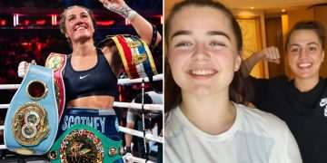 Ellie Scotney reveals promise she made to late friend Georgia O’Connor before emotional world title win