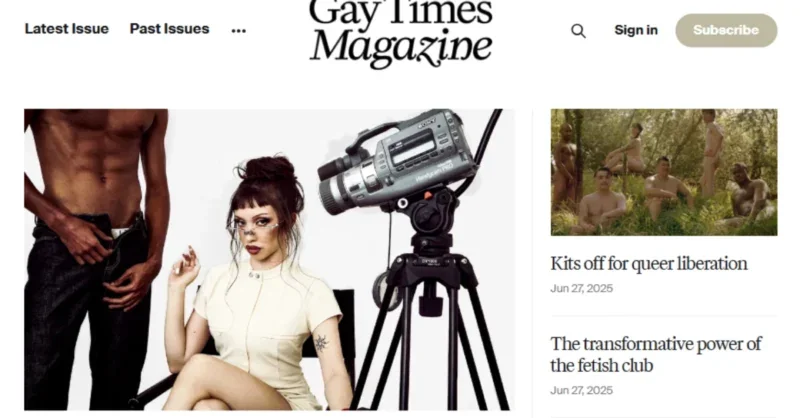 Gay Times raises £150k from supporters after advertiser diversity backlash