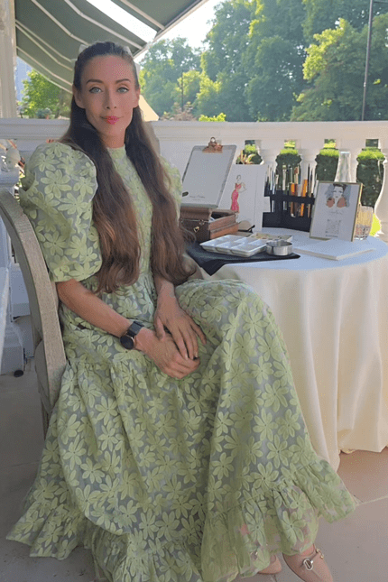 Sonya Parra Celebrates 25 Years of Exquisite Artistry as the Foremost Live Event Fashion Illustrator