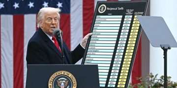 Donald Trump’s sweeping global tariffs are declared ILLEGAL by Appeals Court but levies are allowed to stay in place