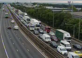 M5 closed after crash with hour-long delays and 6 MILES of traffic for thousands of drivers sparking rush-hour chaos