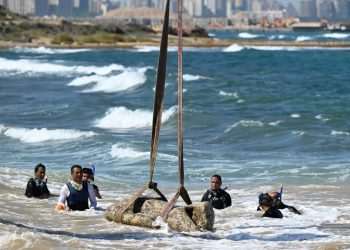 Ancient treasures & statues lifted out of sea as sunken Egyptian city discovered after 2,000 YEARS