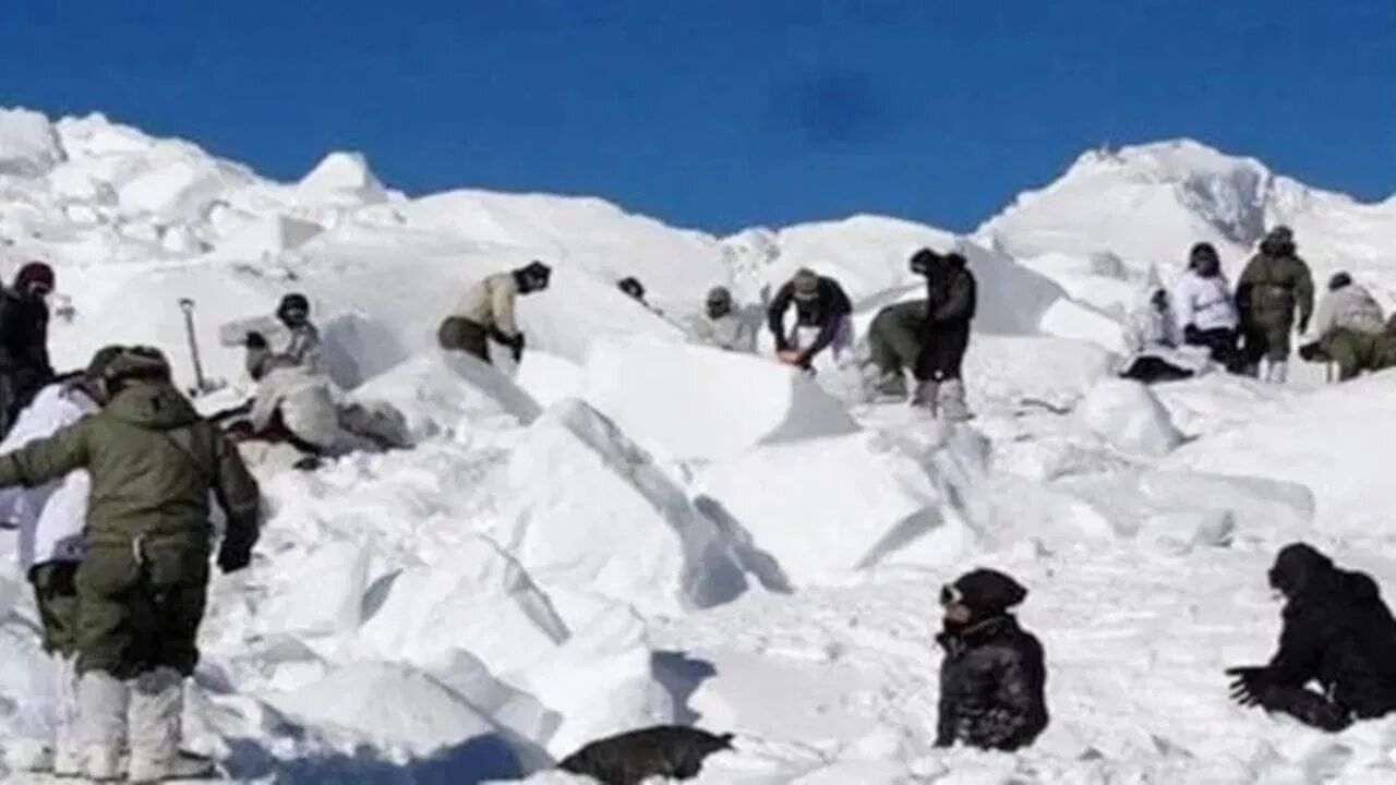Avalogue in Siachen Glacier, 3 jawans of army, rescue operations