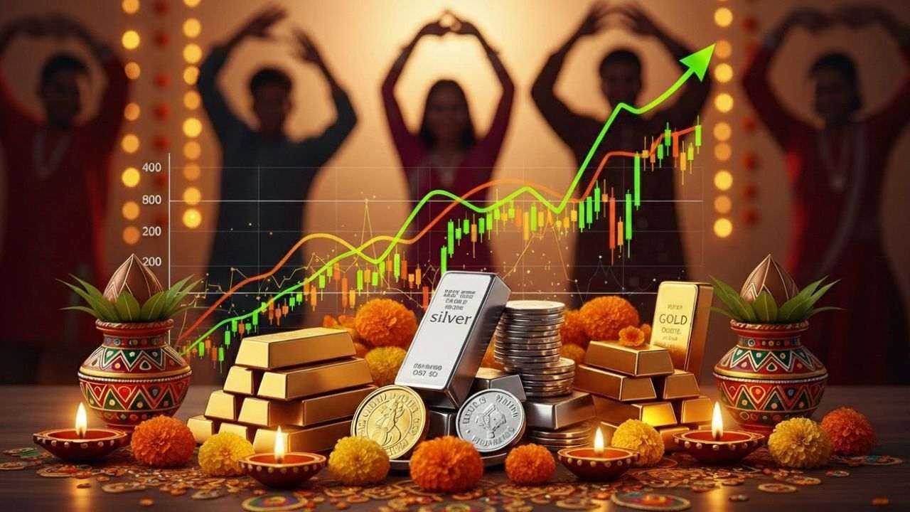 Gold Silver Rate: Navratri's second Norat investors fruits, gold and silver prices came up in a single day