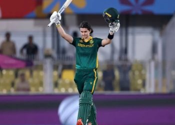 A historic century in a World Cup semi-final, the player became the first world captain to do so A historic century in a World Cup semi-final, the player became the first world captain to do so