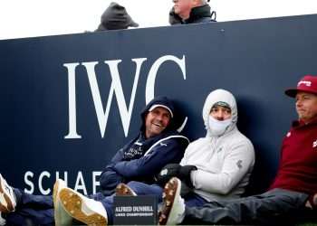 Golf SUSPENDED by 60mph winds as Storm Amy causes chaos at Alfred Dunhill Links Championship with Ryder Cup hero leading