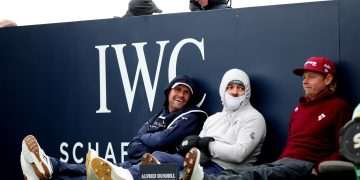 Golf SUSPENDED by 60mph winds as Storm Amy causes chaos at Alfred Dunhill Links Championship with Ryder Cup hero leading Golf SUSPENDED by 60mph winds as Storm Amy causes chaos at Alfred Dunhill Links Championship with Ryder Cup hero leading