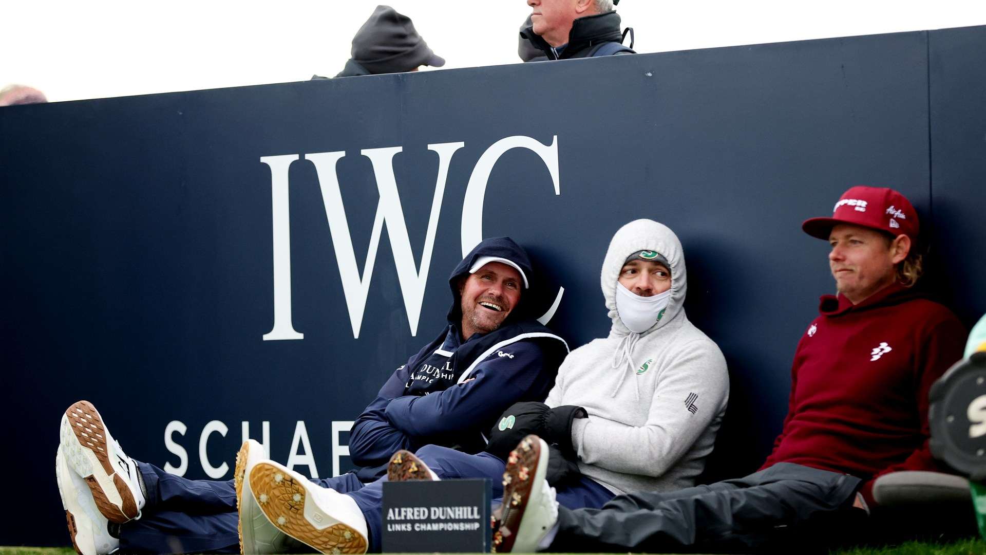 Golf SUSPENDED by 60mph winds as Storm Amy causes chaos at Alfred Dunhill Links Championship with Ryder Cup hero leading