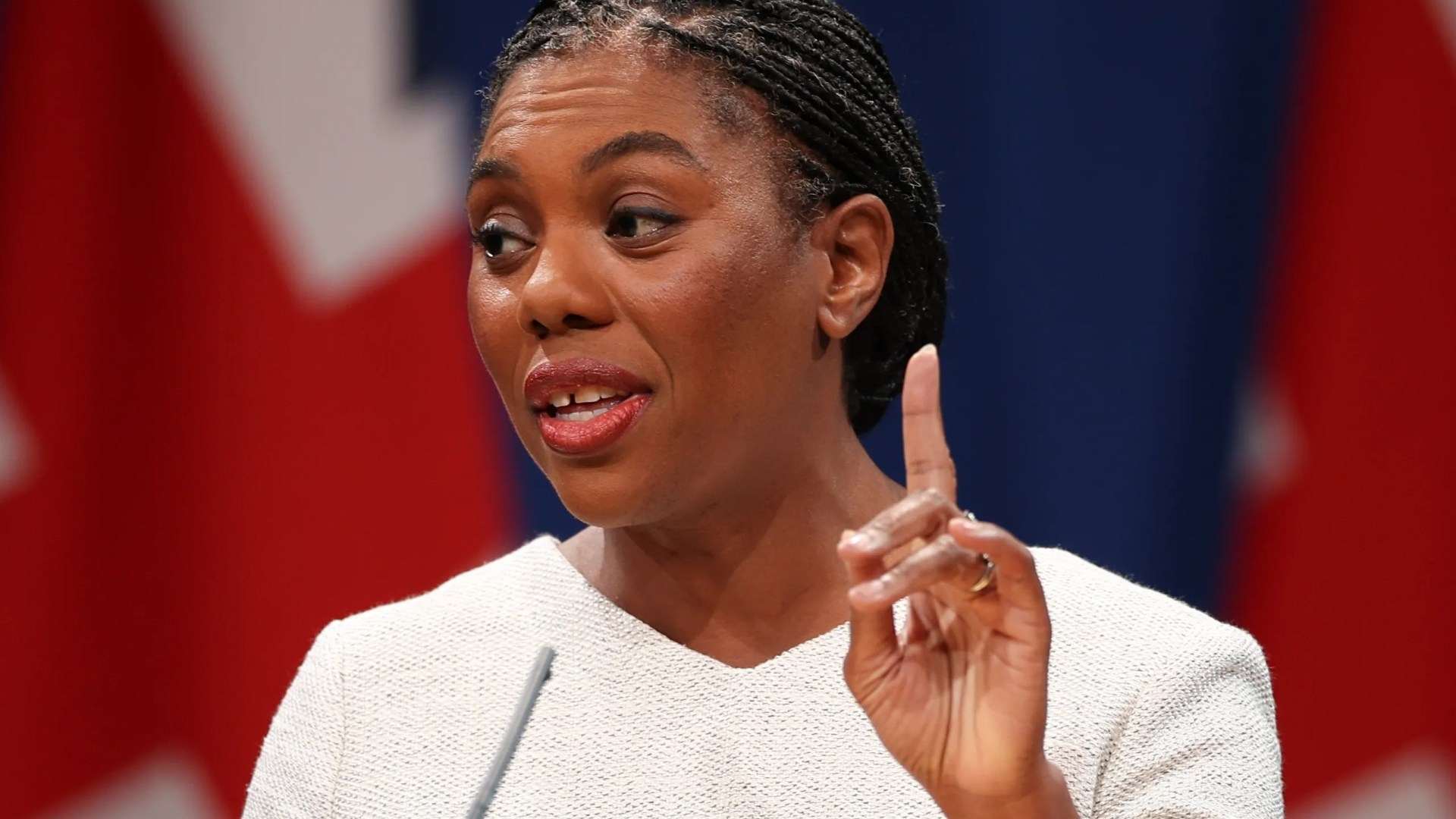 Kemi Badenoch’s challenge is to convince voters Tories are ones to clear up the mess