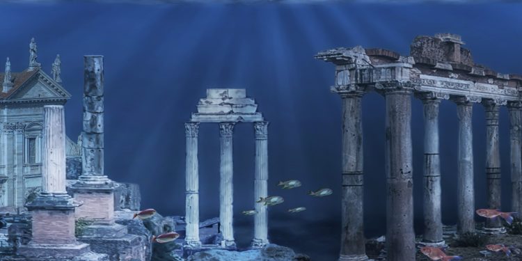 Archaeologists find traces of real life Atlantis sunken city hidden beneath lake after being destroyed by earthquake