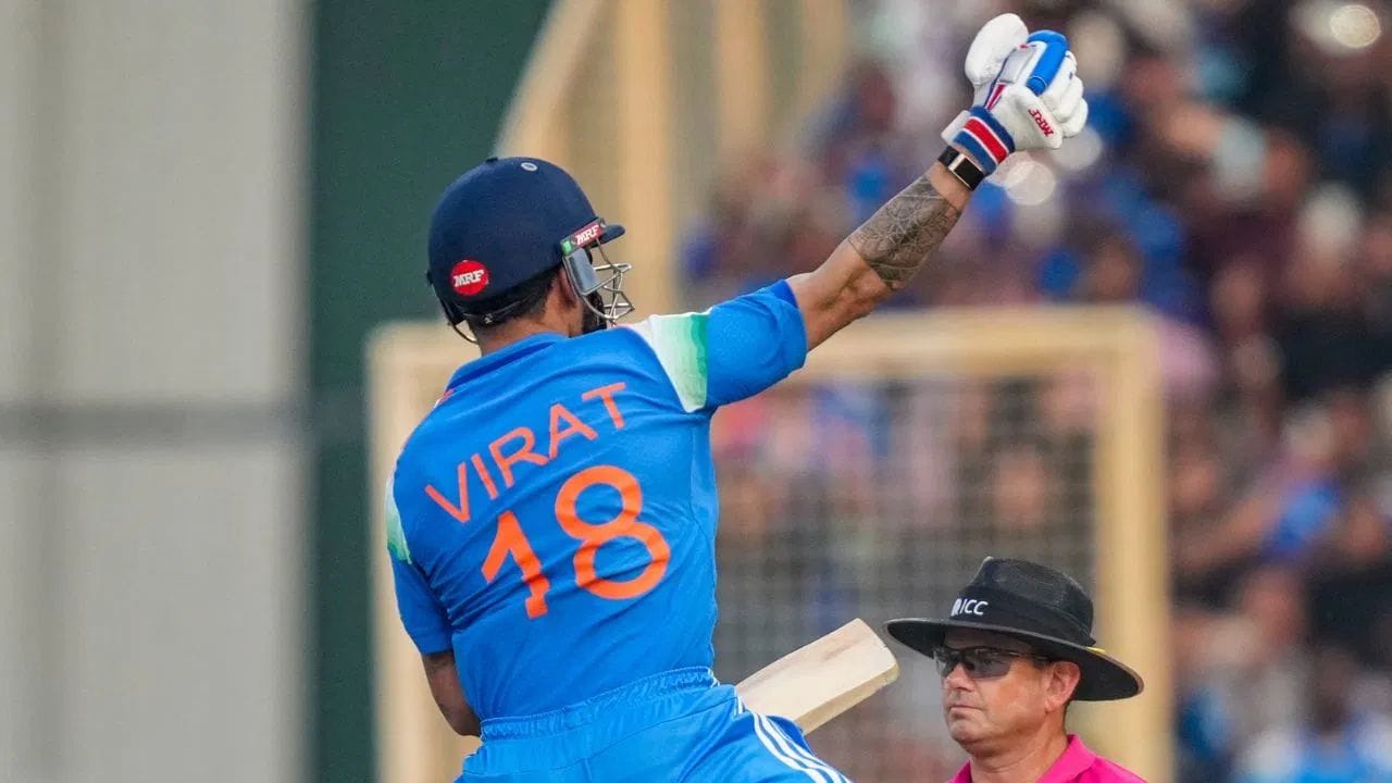 IND vs SA: Fan gave security guard a shock! High-voltage drama unfolds in first ODI, Africa kneels to Kohli's 'Virat' century