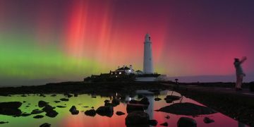 Powerful ‘cannibal storm’ blasted from the sun triggers BLACKOUT warning & rare Northern Lights over the UK tonight Powerful ‘cannibal storm’ blasted from the sun triggers BLACKOUT warning & rare Northern Lights over the UK tonight
