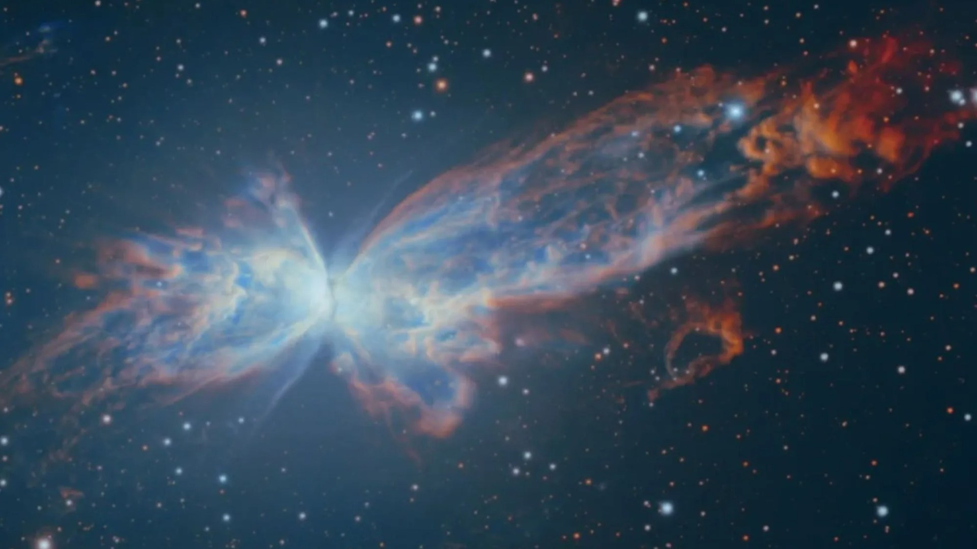 Stunning cosmic butterfly with glowing ‘wings’ snapped up to 3,800 light-years away