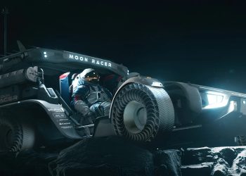 Stunning space cars including early look at hi-tech Moon van being built for lunar colonists & rugged Mars buggy