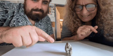 World’s oldest sculpture of a human with an animal is discovered – but can YOU work out what it is?