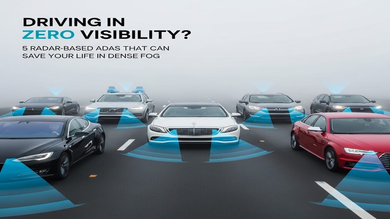 Do you drive in fog? So these are 5 must-know radar-based ADAS cars