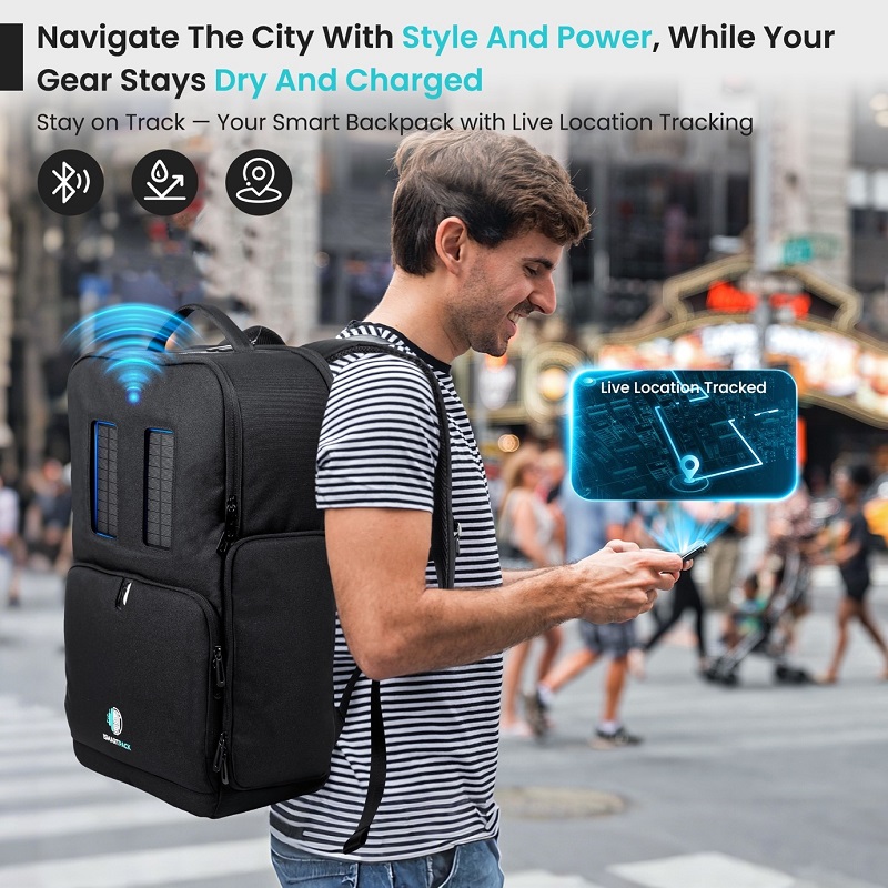 Meet the Most Advanced Smart Backpack Ever Built Meet the Most Advanced Smart Backpack Ever Built