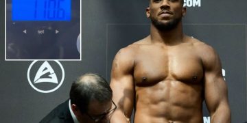 ‘Must’ve forgot’ – Anthony Joshua teases major body transformation for Jake Paul fight as he gives update on weight cut