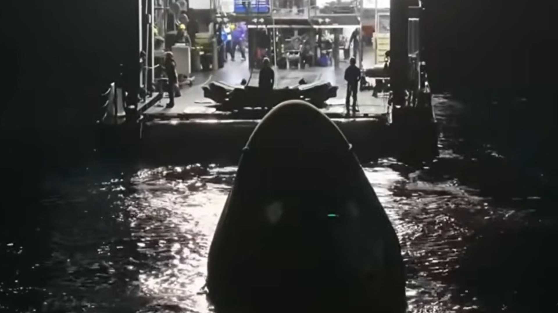 Nasa astronauts RETURN home from ISS after being forced to leave in first ever medical evacuation