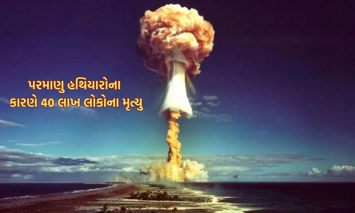 Nuclear weapons tests and attacks kill 4 million people so far, radiation effects last for decades – read