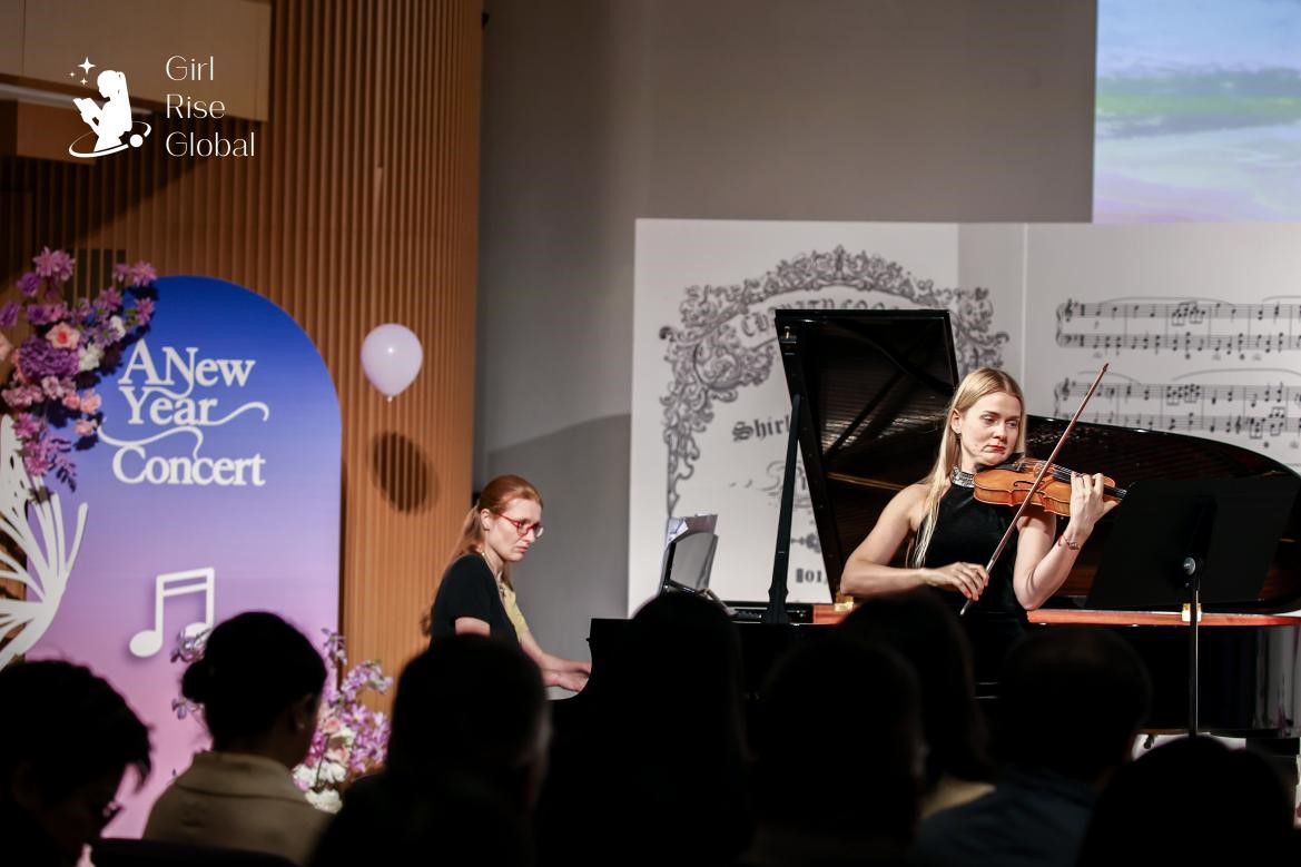 Youth Singer Uses Melodies to Light Hope Shirley Launches New Year Charity Concert for Global Girls' Education