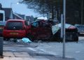 Six people rushed to hospital after ‘serious’ car crash in early hours with debris strewn down road