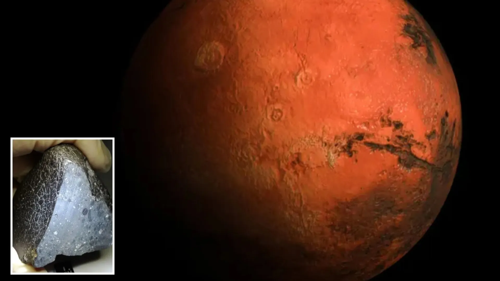 Martian ‘Black Beauty’ rock that crashed down to Earth contains ancient WATER secret from Red Planet, scans reveal