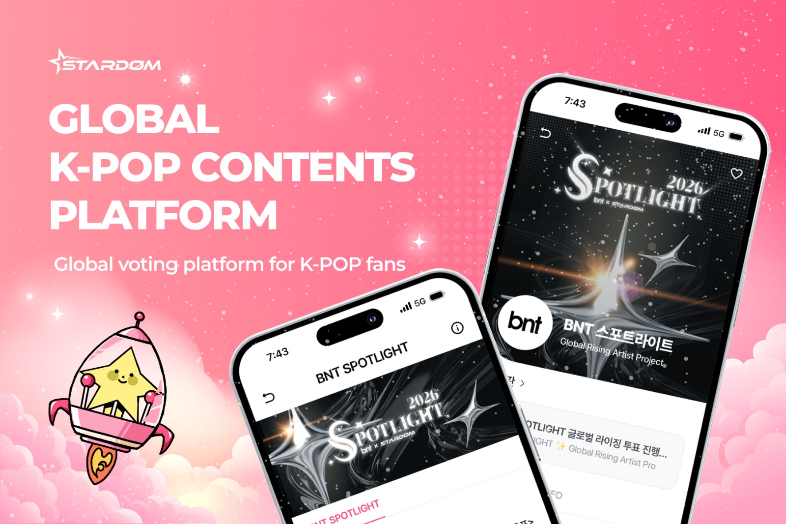 bntnews and STARDOM Launch