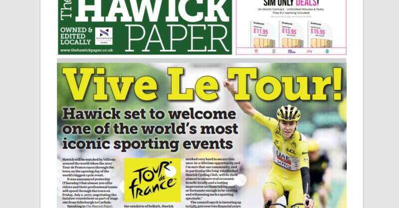 ‘People still like newspapers, but not what’s in them’ says Hawick Paper founder