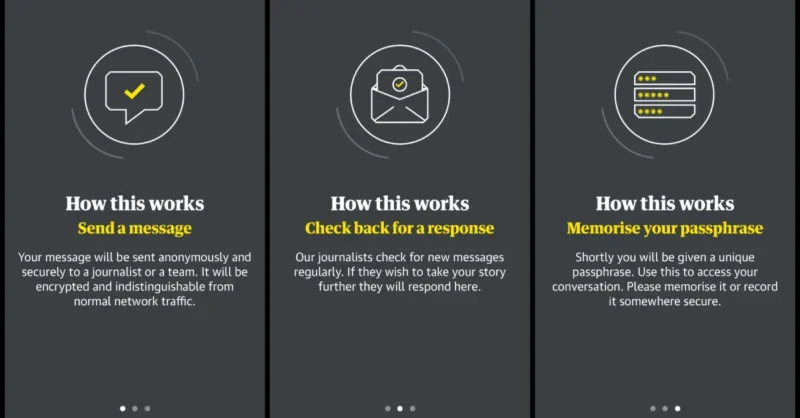 Guardian source messaging tech bringing in ‘much higher quality’ of tips