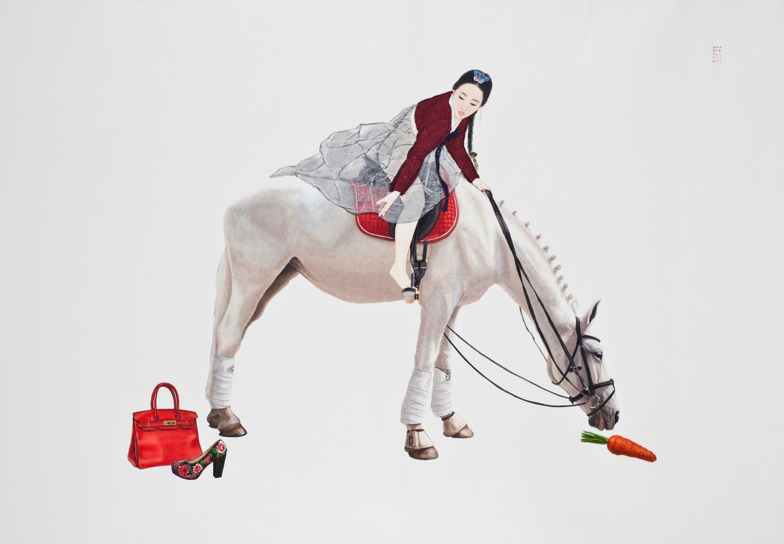 Korean Portrait by Kim Hyunjung: Horses and Words, “Speaking of Women” Korean Portrait by Kim Hyunjung: Horses and Words, “Speaking of Women”