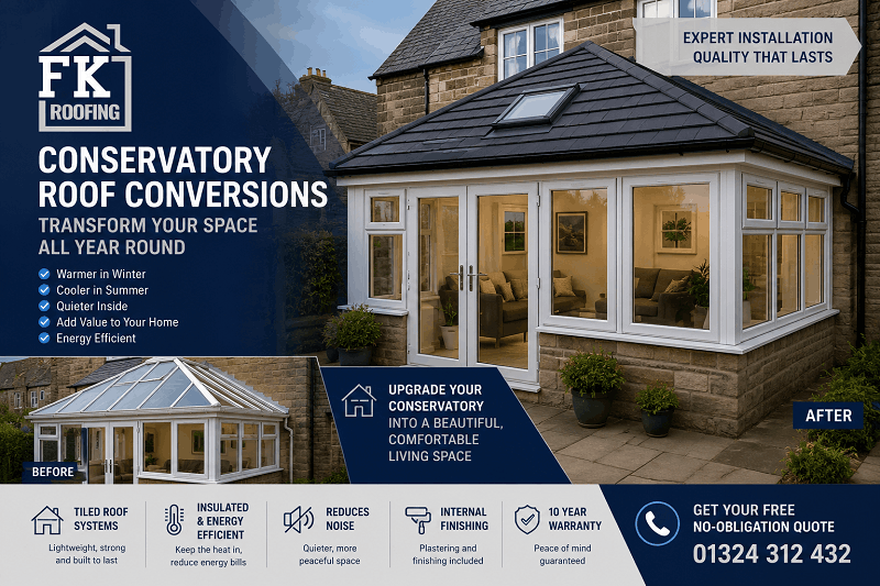 FK Roofing Strengthens Its Reputation for Quality Roofing Services Across Falkirk and Central Scotland