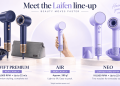 Your Everyday Hair Upgrade Starts Here Laifen Swift Premium and Air Launch in the UK Left to right: Swift Premium, Air and Neo